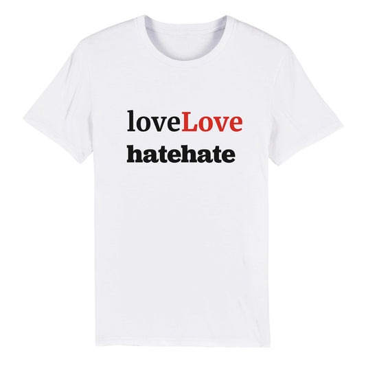loveLove organic unisex t-shirt